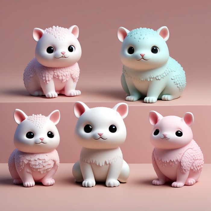 Cute Animals STL Bundle